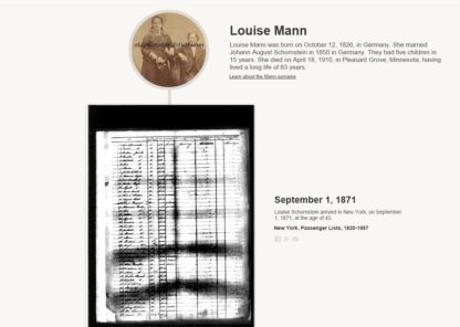 Louise Mann record