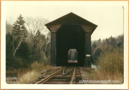 Covered Railroad Bridge