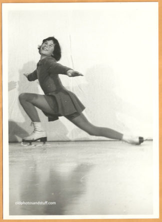 Tisha Baird Ice Skating Pose