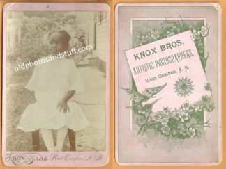 Little Girl NH Cabinet Card 1