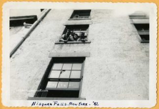 Men in a Window