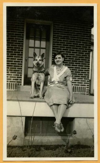 Lady German Shepard Dog